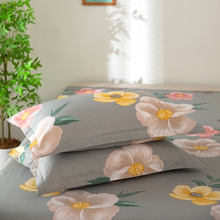 91家纺网 家纺一手货源 找家纺 总雨萝新款12868全棉纯棉枕套30*50cm一只