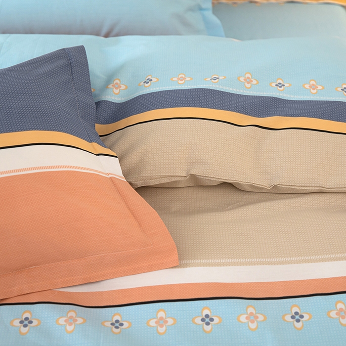 91家纺网 家纺一手货源 找家纺 2023新款12868全棉学生宿舍三件套卡通纯棉四件套斯图亚