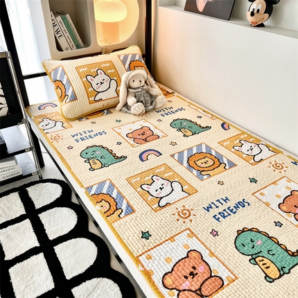 茉夕 2024新款学生宿舍上下铺全棉床盖 好朋友