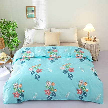 雨萝家纺 2023新款12868全棉被罩纯棉被套觅香