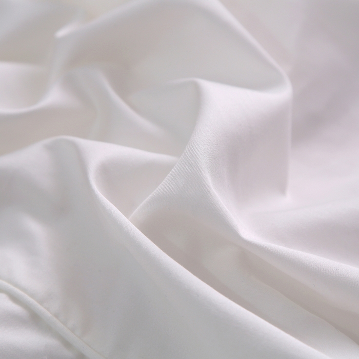 91家纺网 家纺一手货源 找家纺 2024新款100支贡缎 长绒棉枕套 贡缎枕套 48x74cm全棉枕芯套 单枕套 枕头套 月光白