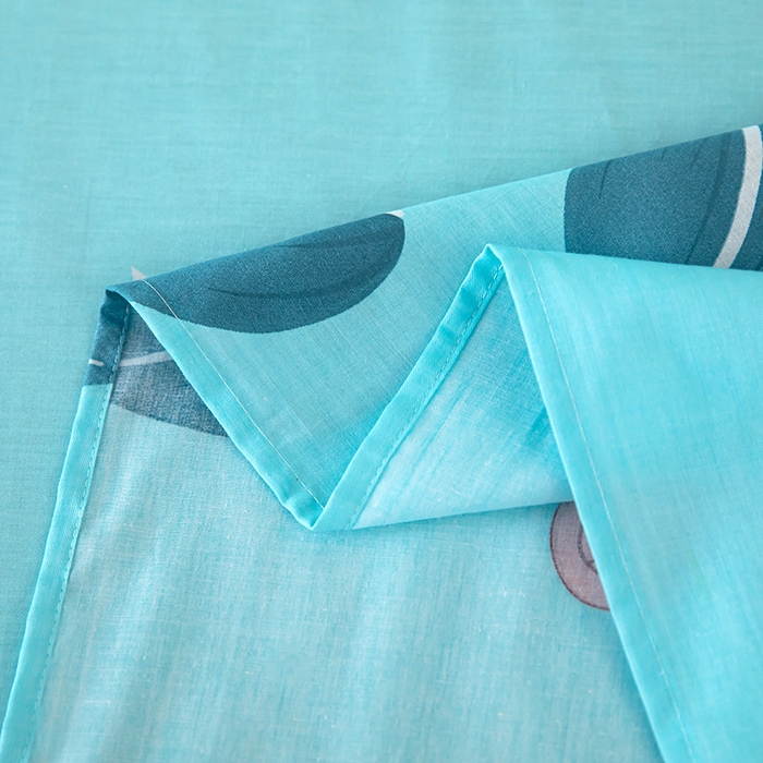 91家纺网 家纺一手货源 找家纺  雨萝家纺 2020新款12868全棉纯棉床单觅香