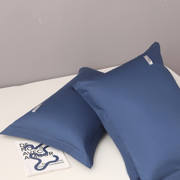 91家纺网 家纺一手货源 找家纺 （总）2024新款100支贡缎 长绒棉枕套 贡缎枕套 48x74cm全棉枕芯套 单枕套 枕头套