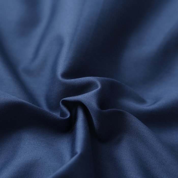 91家纺网 家纺一手货源 找家纺 2024新款100支贡缎 长绒棉枕套 贡缎枕套 48x74cm全棉枕芯套 单枕套 枕头套 尼罗蓝