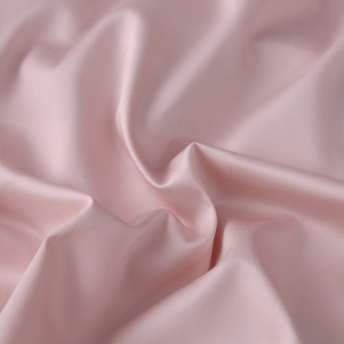 91家纺网 家纺一手货源 找家纺 2024新款100支长绒棉双人长枕套1.2m1.5米纯色全棉贡缎纯棉1.8加长枕头套 梦幻粉