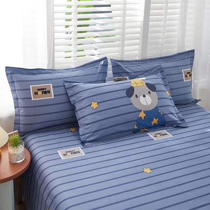 91家纺网 家纺一手货源 找家纺 （总）恩泽 2024新款ins风全棉单品枕套