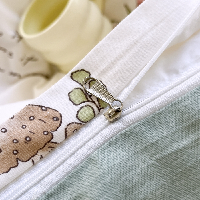 91家纺网 家纺一手货源 找家纺 世爵 2024新款12868全棉印花单品被套田园趣事