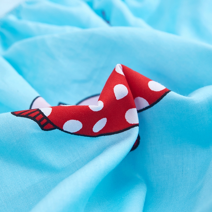 91家纺网 家纺一手货源 找家纺 恩泽 2024新款ins风全棉单品床笠 海底世界