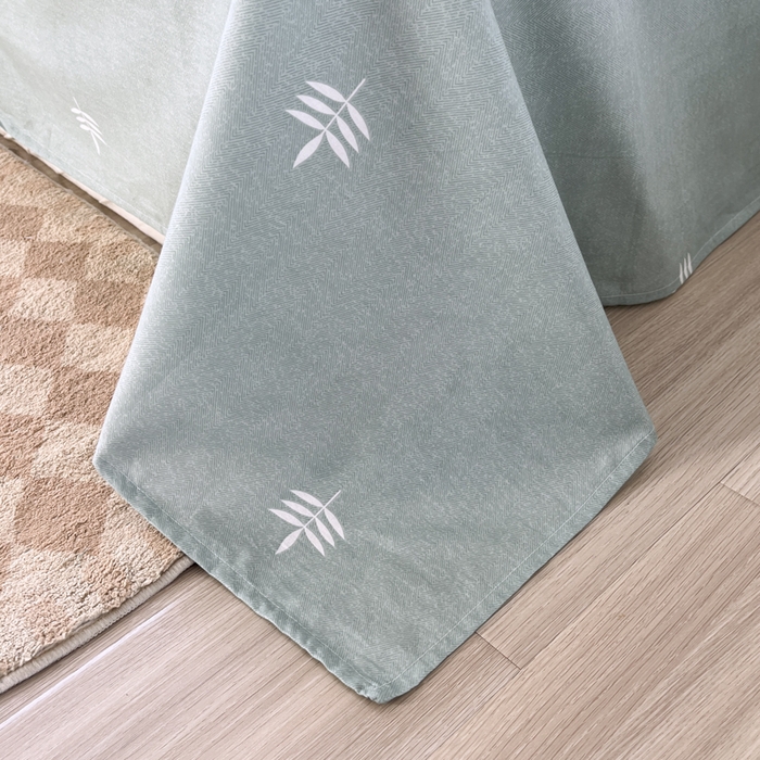 91家纺网 家纺一手货源 找家纺 世爵 2024新款12868全棉印花四件套田园趣事