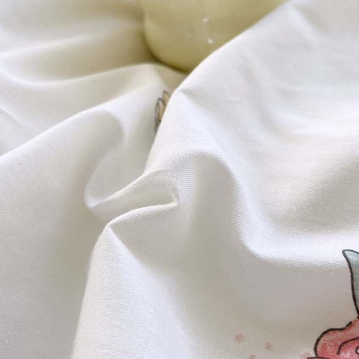 91家纺网 家纺一手货源 找家纺 世爵 2024新款12868全棉印花单品被套田园趣事