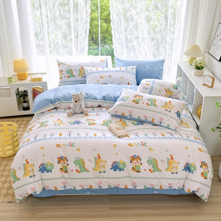 91家纺网 家纺一手货源 找家纺 （总）世爵 2024新款12868全棉印花单品被套