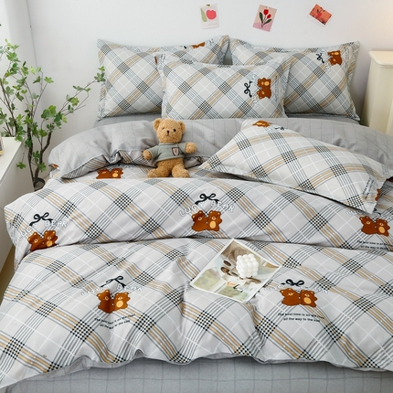 91家纺网 家纺一手货源 找家纺 （总）曼璐家纺 2025新款芦荟棉印花单被套系列