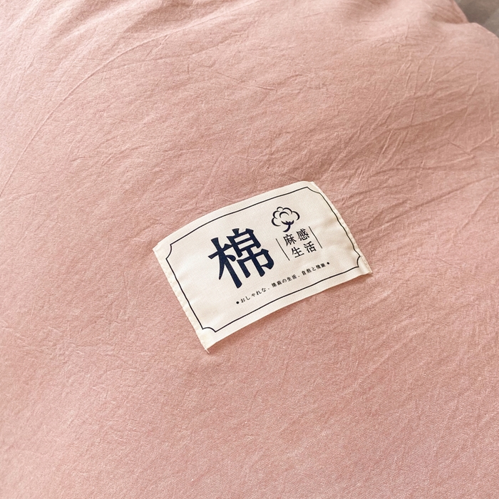 91家纺网 家纺一手货源 找家纺 巧格家纺 2025新款A类全棉色织水洗棉宿舍三件套-床垫套款 豆沙