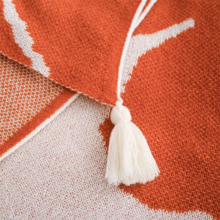 91家纺网 家纺一手货源 找家纺 苏艺针织盖毯 2024新款针织披肩沙发盖毯 针织-花语