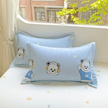 91家纺网 家纺一手货源 找家纺 （总）恩泽 2024新款ins风全棉单品枕套