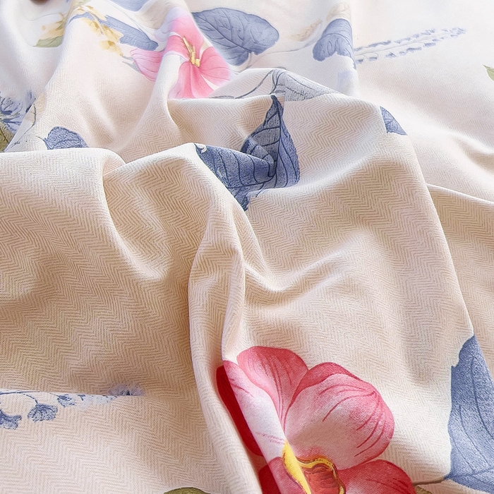 91家纺网 家纺一手货源 找家纺 优品阁 2024新款全棉磨毛四件套单品系列-单枕套 茗澜