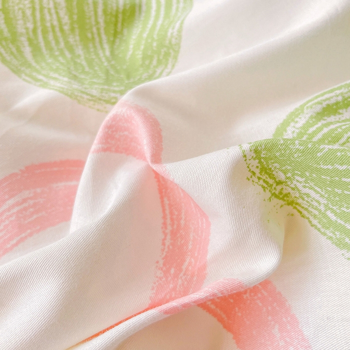 91家纺网 家纺一手货源 找家纺 恩泽 2024新款ins风全棉单品枕套 花语嫣然