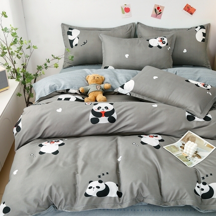 91家纺网 家纺一手货源 找家纺 （总）曼璐家纺 2025新款芦荟棉印花单被套系列