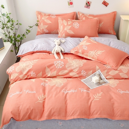 91家纺网 家纺一手货源 找家纺 （总）曼璐家纺 2025新款芦荟棉印花单被套系列