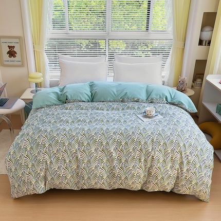 91家纺网 家纺一手货源 找家纺 （总）优品阁 2024新款全棉磨毛四件套单品系列-单被套