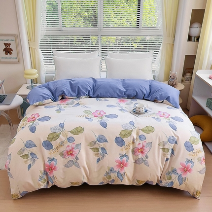 91家纺网 家纺一手货源 找家纺 （总）优品阁 2024新款全棉磨毛四件套单品系列-单被套