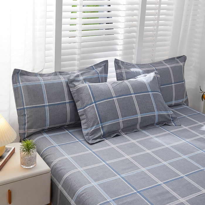 91家纺网 家纺一手货源 找家纺 恩泽 2024新款ins风全棉单品枕套 玛格丽