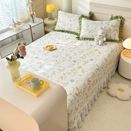 91家纺网 家纺一手货源 找家纺 （总）美达家纺 2025新款全棉防滑榻榻米床护垫