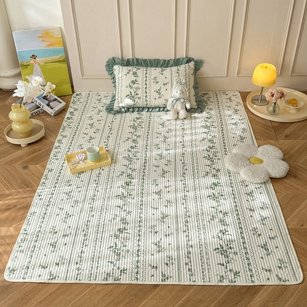 91家纺网 家纺一手货源 找家纺 （总）美达家纺  2025新款全棉夹棉防滑可机洗床垫地垫软席