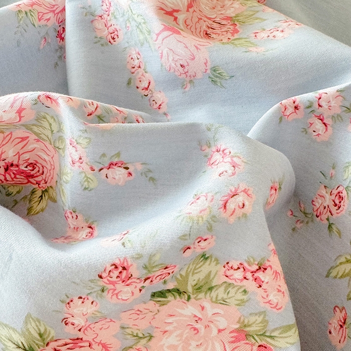 91家纺网 家纺一手货源 找家纺 美达家纺 2025新款全棉半夹棉花边床盖四件套 欧风花影