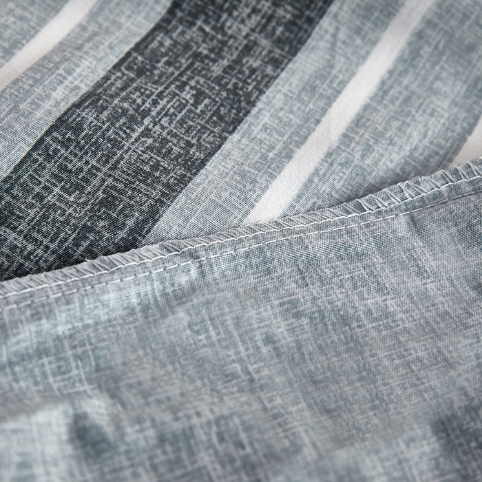 91家纺网 家纺一手货源 找家纺 恩泽 2024新款ins风全棉单品床笠 皇家学院灰