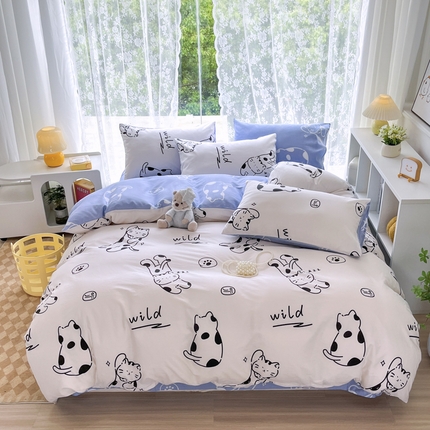 91家纺网 家纺一手货源 找家纺 （总）世爵 2024新款12868全棉印花单品被套