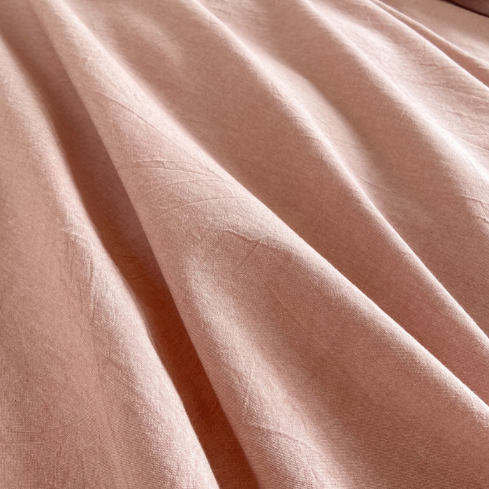 91家纺网 家纺一手货源 找家纺 巧格家纺 2025新款A类全棉色织水洗棉宿舍三件套-床垫套款 豆沙