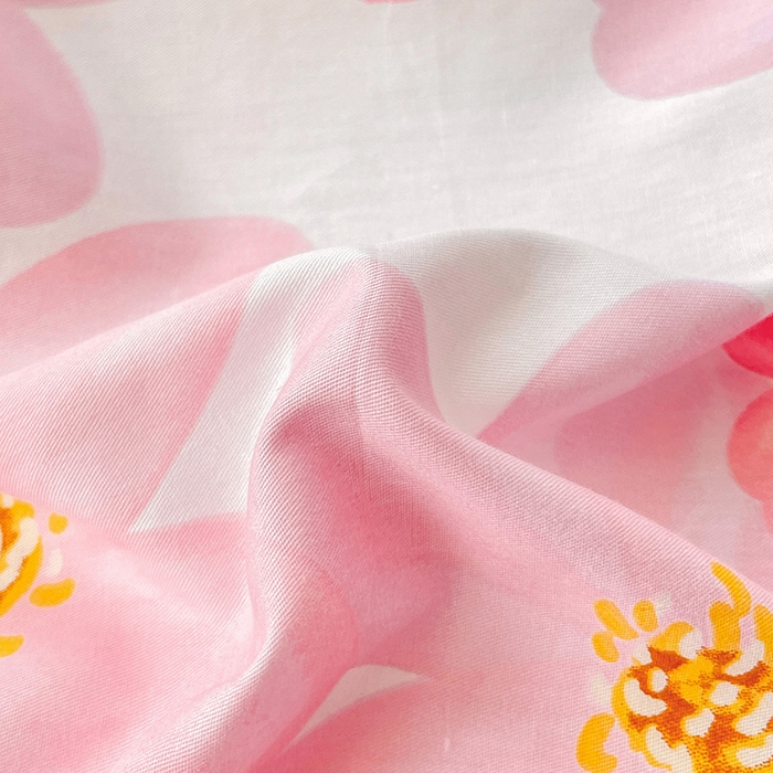 91家纺网 家纺一手货源 找家纺 恩泽 2024新款ins风全棉单品枕套 花香馥郁