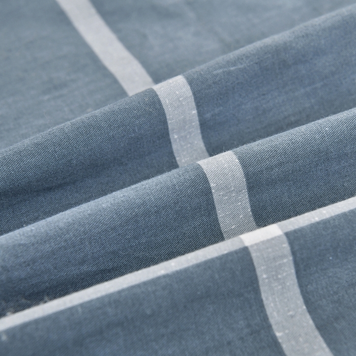 91家纺网 家纺一手货源 找家纺 乐旗家纺 2024新款13372床单款三件套 海蓝格