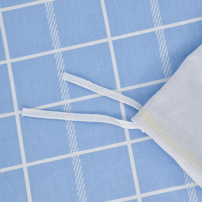 91家纺网 家纺一手货源 找家纺 乐旗家纺 2024新款13372床单款三件套 蓝调青春