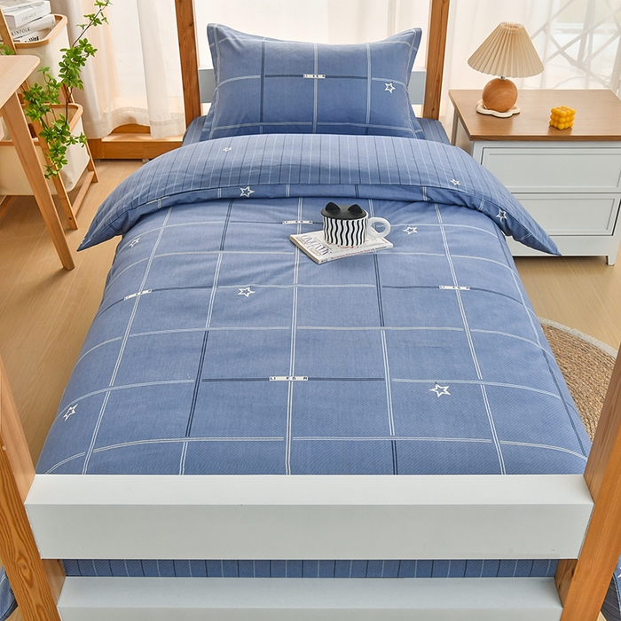 91家纺网 家纺一手货源 找家纺 乐旗家纺 2024新款13372床单款三件套 潮流前线