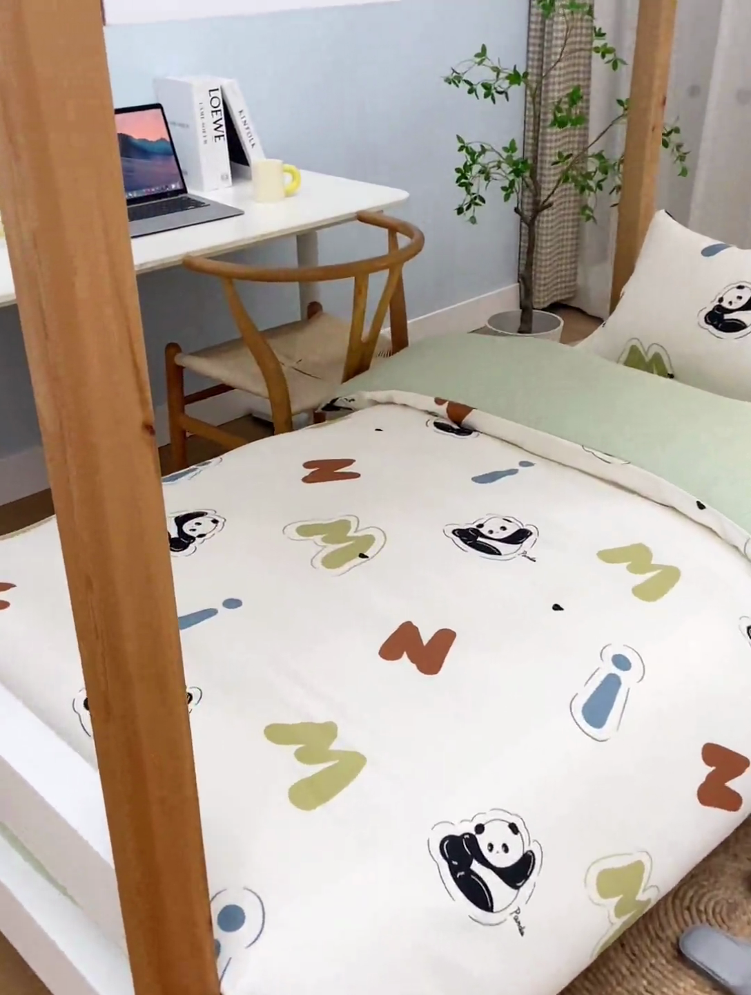 91家纺网 家纺一手货源 找家纺 乐旗家纺 2024新款13372小清新床单款-床笠款-三件套-六件套 爱宝乐园