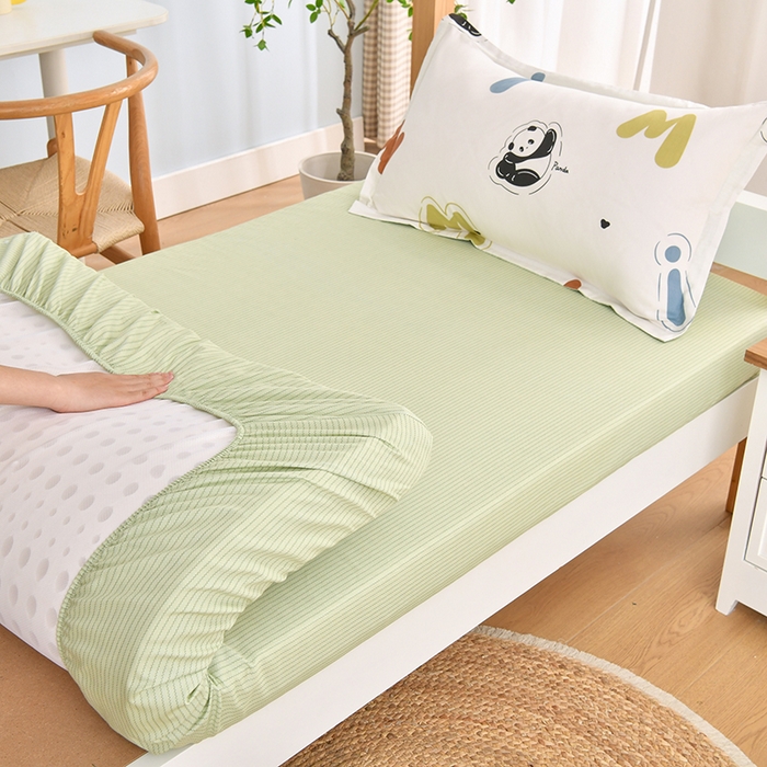 91家纺网 家纺一手货源 找家纺 乐旗家纺 2024新款13372小清新床单款-床笠款-三件套-六件套 爱宝乐园