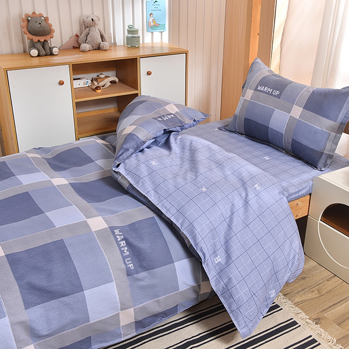 91家纺网 家纺一手货源 找家纺 2026新款宿舍上下铺12868纯棉三件套 幻想日记