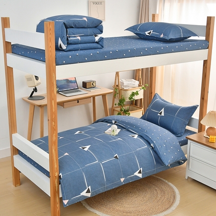 乐旗家纺 2024新款13372床单款三件套 趣味几何