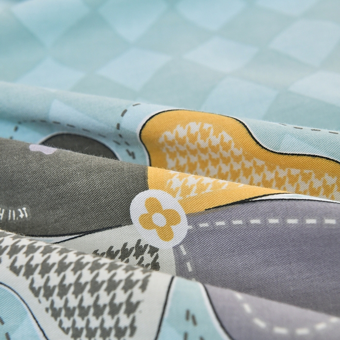 91家纺网 家纺一手货源 找家纺 乐旗家纺 2024新款13372床单款三件套 花香