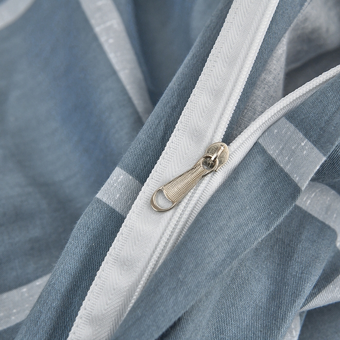 91家纺网 家纺一手货源 找家纺 乐旗家纺 2024新款13372床单款三件套 海蓝格