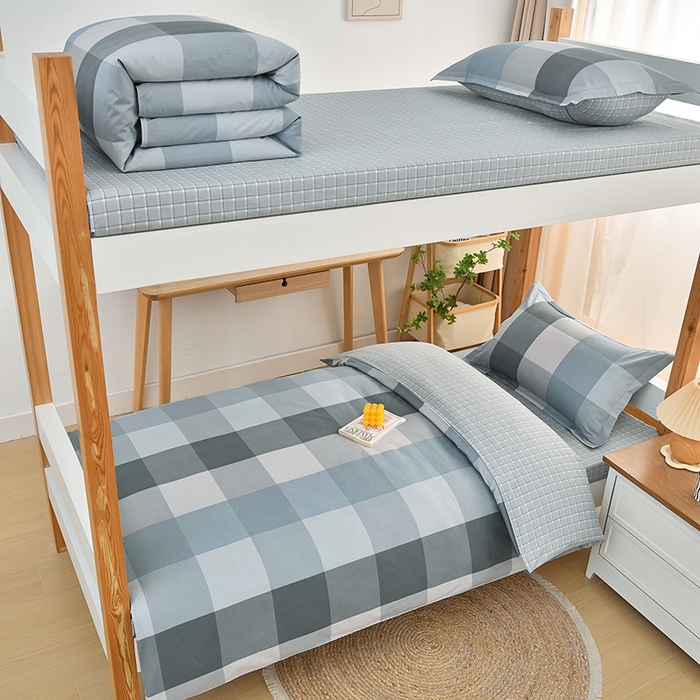 91家纺网 家纺一手货源 找家纺 乐旗家纺 2024新款13372床单款三件套 摩卡格调