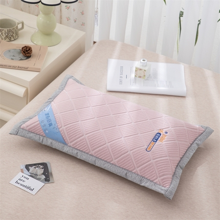 （总）织布人 2024新款荞麦枕夏季凉感刺绣荞麦枕茶香枕颈椎枕透气午睡枕头枕芯