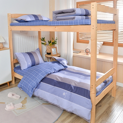 91家纺网 家纺一手货源 找家纺 （总）2026新款宿舍上下铺12868纯棉三件套