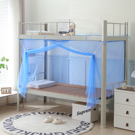 91家纺网 家纺一手货源 找家纺 （总）安力森/诚臻酒店用品酒店用品 2025新款百搭纯色加密蚊帐家用学生蚊帐经典老式蚊帐