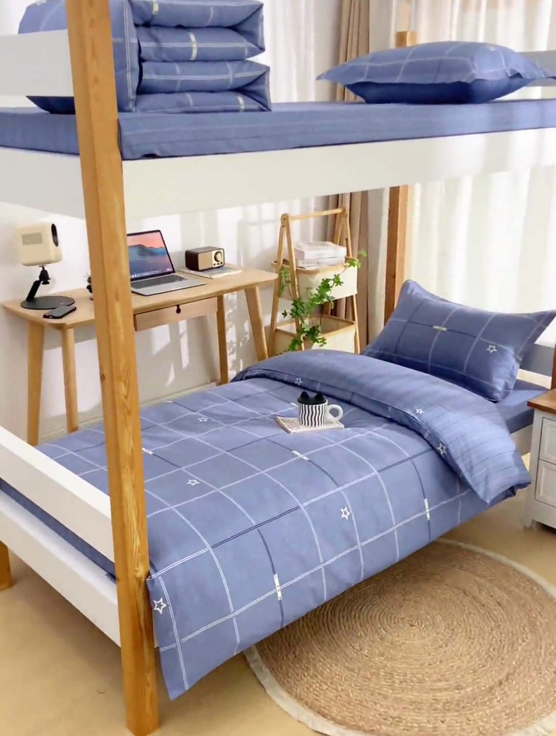 91家纺网 家纺一手货源 找家纺 乐旗家纺 2024新款13372床单款三件套 潮流前线