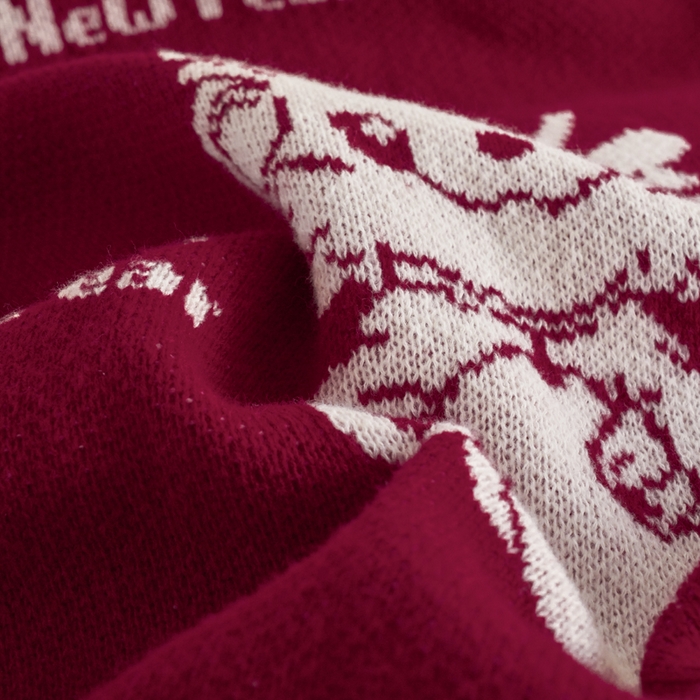 91家纺网 家纺一手货源 找家纺 苏艺针织盖毯 2024新款龙年限定针织亲肤毯龙年大吉盖毯 龙年大吉（红）