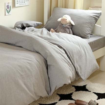 91家纺网 家纺一手货源 找家纺 （总）北欧良品 新款A类色织水洗棉学生三件套床套款