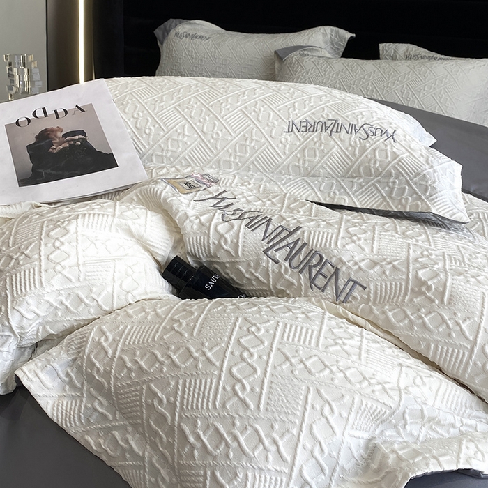 91家纺网 家纺一手货源 找家纺 （总）优悦 2024新款时尚提花四件套-卡乐